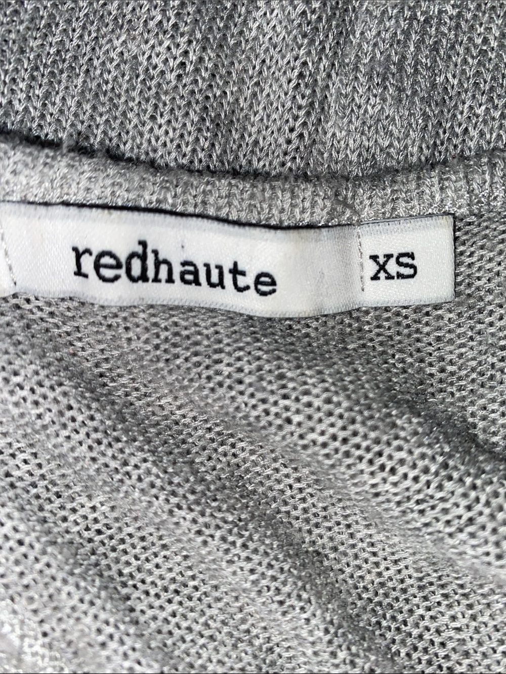 'redhaute' tank sweater tunic XS
